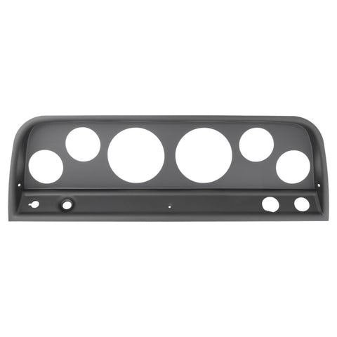 Autometer 64-66 Chevrolet Truck Direct Fit (2 3-3/8in. & 4 2-1/16in.) Gauge Mount - Black Finish - 2128