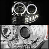 Spyder Ford Escape 08-12 Projector Headlights Halogen Model Only - DRL Chrome PRO-YD-FES08-DRL-C - 5074232