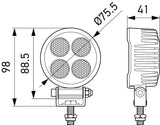 Hella ValueFit LED Work Light TR1700 LED MV CR LT - 357111002