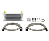 Mishimoto Universal 10 Row Oil Cooler Kit (Metal Braided Lines) - MMOC-U