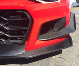 Anderson Composites 17-18 Chevrolet Camaro 1LE Carbon Fiber Type LE Air Duct Bezels - AC-ADB17CHCAMZL-LE