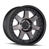 Mayhem 8300 Prodigy 18x9 / 6x120 BP / 0mm Offset / 66.9mm Hub Matte Black w/ Dark Tint Wheel - 8300-8932TM