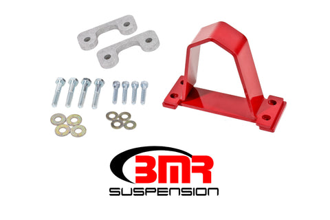 BMR 16-17 6th Gen Camaro Front Driveshaft Safety Loop - Red - DSL019R