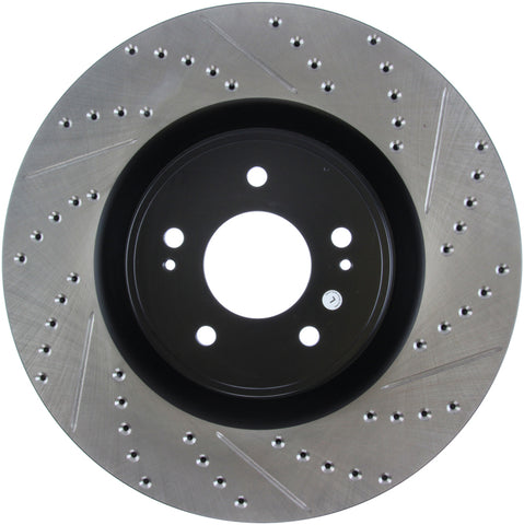 StopTech Slotted & Drilled Sport Brake Rotor - 127.46076L