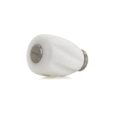 Mishimoto Steel Core Twist Shift Knob White Delrin - MMSK-TWST-WH