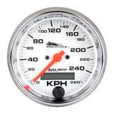 Autometer Pro-Cycle Gauge Speedo 3 3/4in 160 Mph Elec White - 19355