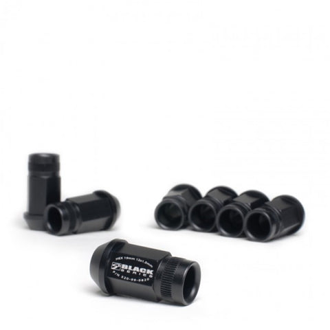 Skunk2 12 x 1.5 Forged Lug Nut Set (Black Series) (16 Pcs.) - 520-99-0853