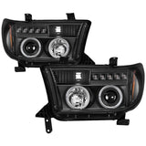 Spyder Signature Toyota Tundra 07-13 / Sequoia 08-13 Projector Headlights - (PRO-YD-TTU07-HL-BKV2) - 5086044