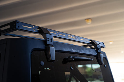 DV8 Offroad 07-18 Jeep Wrangler JK Short Roof Rack - RRJK-04