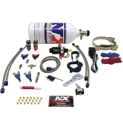 Nitrous Express 2 Cyl Piranha Nitrous Kit w/o Bottle - 60002-00P