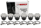 Wiseco BMW M50B25 -1.50cc Dome 85.00 mm Bore 38.20 mm CH Piston Kit (Set of 6) - KE114M85AP