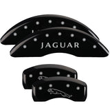 MGP 4 Caliper Covers Engraved Front & Rear Acura Black finish silver ch - 39015SACUBK