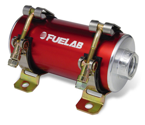 Fuelab Prodigy Reduced Size EFI In-Line Fuel Pump - 700 HP - Red - 40401-2