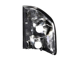 ANZO 1995-2005 Chevrolet S-10 Taillights Black 3D Style - 211034