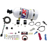 Nitrous Express Dodge Hemi/SRT8 Single Nozzle Fly By Wire Nitrous Kit (35-150HP) w/10lb Bottle - 20918-10