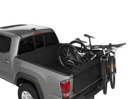 Thule GateMate Pro Tailgate Cover for Bikes 59in. x 16in. x 2.75in. - Black/Silver - 824PRO