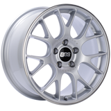 BBS CH-R 18x9 5x120 ET44 Brilliant Silver Polished Rim Protector Wheel -82mm PFS/Clip Required - CH133SPO