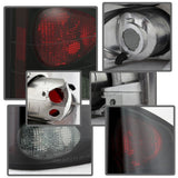 Spyder Chevy S10 94-04/Isuzu Hombre 96-00 Euro Tail Lights Blk Smke ALT-YD-CS1094-BSM - 5078049