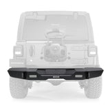 Go Rhino 18-20 Jeep Wrangler JL/JLU Trailline Rear Full Width Bumper - 272120T