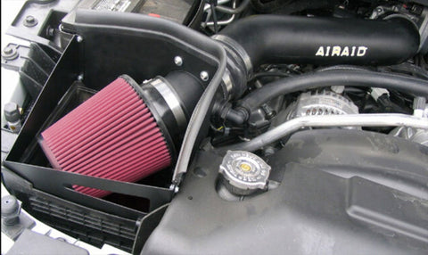 Airaid 04-08 Dodge Durango / 07-08 Aspen 5.7L Hemi CAD Intake System w/ Tube (Oiled / Red Media) - 300-156