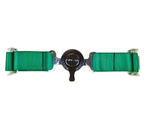 NRG 4 Point Seat Belt Harness/ Cam Lock- Green - SBH-4PCGN