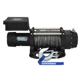 Superwinch 15000 LBS 12V DC 15/32in x 78ft Synthetic Rope Tiger Shark 15000SR Winch - 1515001