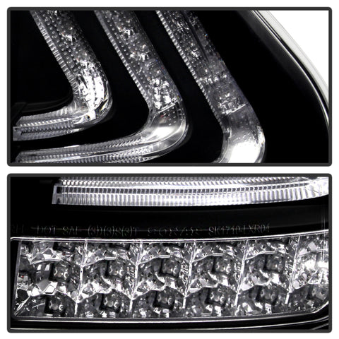 Spyder Lexus RX330/RX350 04-09 LED Tail Lights Black ALT-YD-LRX04-LED-BK - 5080837