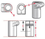 SPC Performance R RND RECVR 5/8-18 - 15110