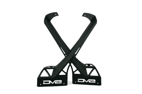 DV8 Offroad 20-22 Jeep JL 392 & JT Mojave A-Pillar Light Bar Mount - LBJL-07