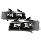 xTune 03-17 Chevrolet Express 1500 OEM Style Headlights - Black (HD-JH-CEX03-OE-BK) - 9042485