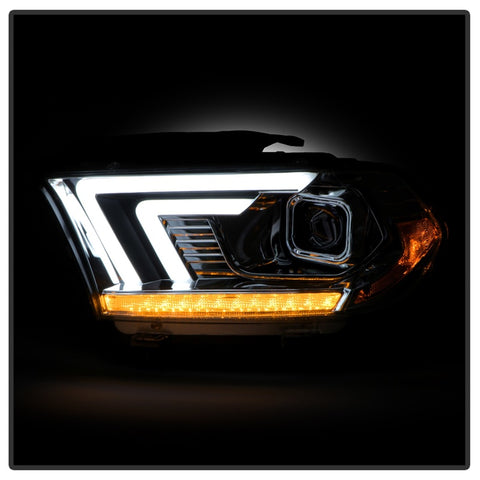 Spyder Dodge Durango 11-13 Halogen Model Only Projector Headlights - Chrome PRO-YD-DDU11SI-C - 5088277