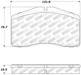 StopTech Performance 92-98 Porsche 911 Front Brake Pads - 309.05940