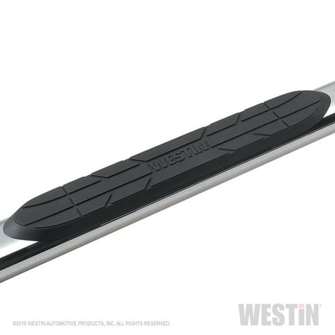 Westin Premier 4 Oval Nerf Step Bars 85 in - Stainless Steel - 22-5030