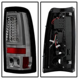 Spyder Chevy Silverado 1500/2500 03-06 Version 2 LED Tail Lights - Smoke ALT-YD-CS03V2-LED-SM - 5081940