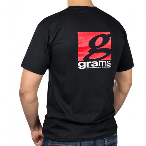 Grams Performance and Design Logo Black T-Shirt - M - G35-99-6010