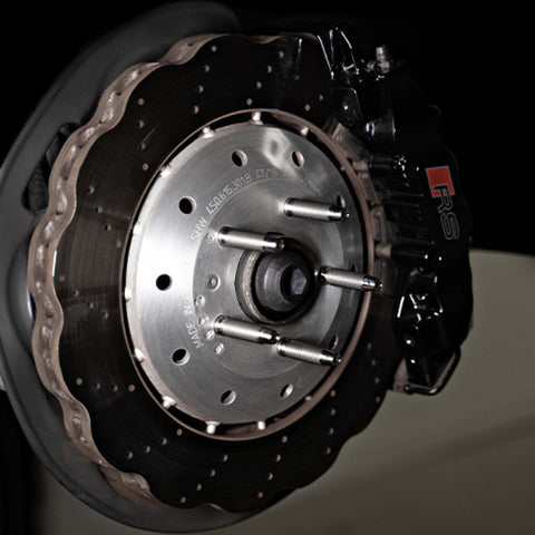 Raceseng Titanium Wheel Stud Conversion Kit - M12x1.5mm (80mm Length/Accommodates Up to 15mm Spacer) - 010421S20