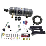 Nitrous Express 4150 4-BBL/Gasoline Nitrous Kit (50-300HP) w/Composite Bottle - 30040-12