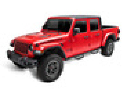 N-Fab Nerf Step 2019 Jeep Wrangler JT 4DR Truck Full Length - Tex. Black - 3in - J1980T