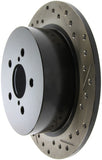 StopTech Slotted & Drilled Sport Brake Rotor - 127.47026L