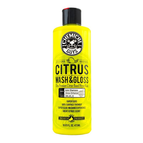 Chemical Guys Citrus Wash & Gloss Concentrated Car Wash - 16oz - CWS_301_16