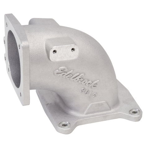 Edelbrock EFI Intake Elbow Universal 100 Deg 95mm T B to 4500 Dominator Flange Tall Profile - 3814