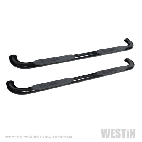 Westin 2019 Chevrolet Silverado/Sierra 1500 Crew Cab Platinum 4 Oval Nerf Step Bars - Black - 21-4135