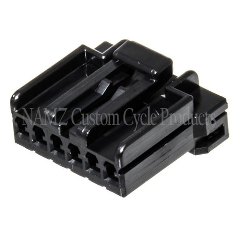 NAMZ AMP Multilock 6-Position Female Wire Plug Housing (HD 73156-96BK) - NA-174923-2