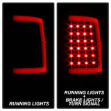 xTune 13-18 Dodge Ram 1500 (LED Model Only) LED Tail Lights - Blk Smk (ALT-ON-DRAM13V2-LBLED-BSM) - 9041020