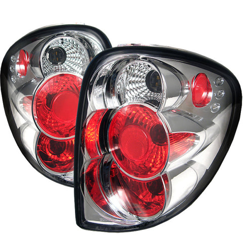 Spyder Dodge Caravan/Grand Caravan 01-07 Euro Style Tail Lights Chrome ALT-YD-DC01-C - 5002228