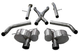 Corsa 12-20 Jeep Grand Cherokee SRT 2.75in Dual Rear Xtreme Cat-Back Exhaust - Black PVD Tip Finish - 21058BLK