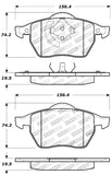 StopTech Performance Brake Pads - 309.06870