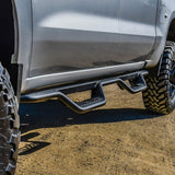 Westin 19-22 Chevrolet Silverado / GMC Sierra Crew Cab Outlaw Nerf Step Bars - 20-14135