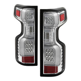 Spyder Chevy Silverado 19-20 (Do Not Fit Halogen Model) LED Tail Light - Chrome ALT-YD-CS19LED-C - 5087287