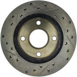 StopTech Slotted & Drilled Sport Brake Rotor - 127.61001L